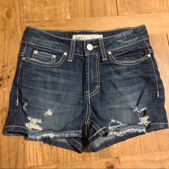 bke denim shorts